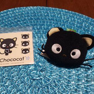 Vintage 2001 Mcdonald's Happy Meal Chococat Plush Keychain Toy